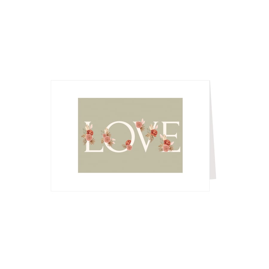 كرت إهداء love