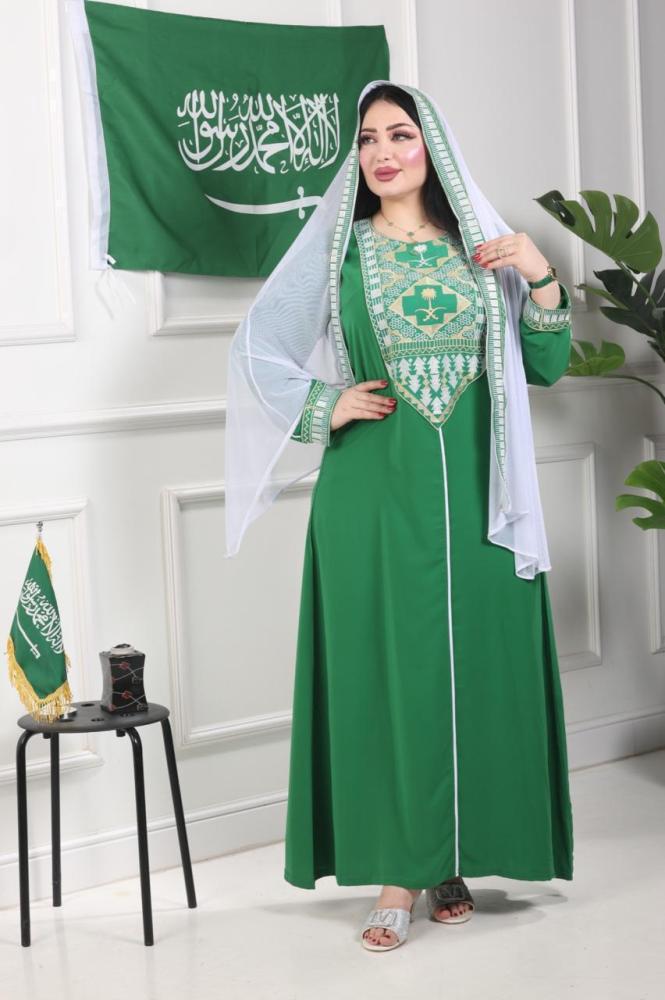 جلابية كريب لليوم الوطني