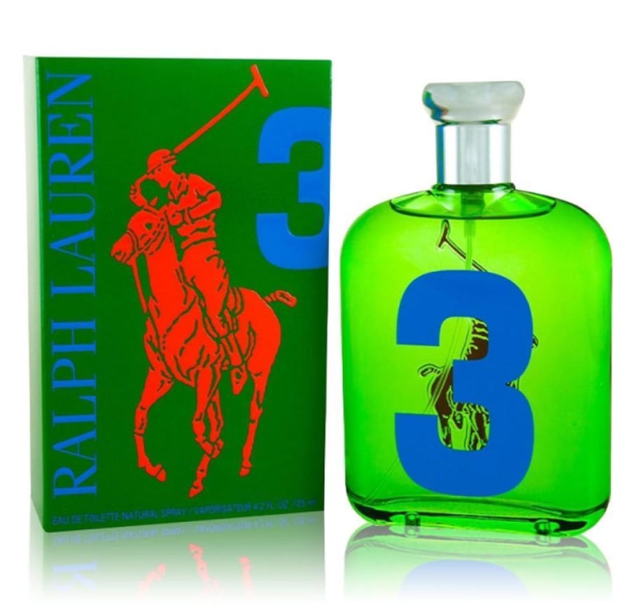 عطر رالف لورين بيغ بوني الاخضر الرجالي رقم 3 تواليت 125 مل