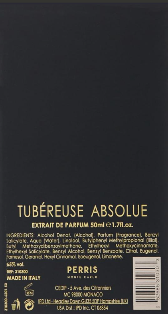 عطر بيريز تيوبريوس أبسولو اكسترايت دي بارفيوم-50 مل