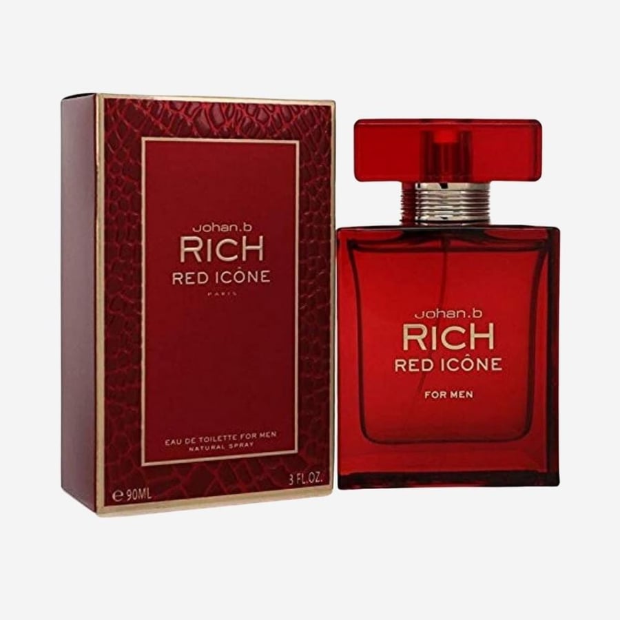 عطر ريتش ريد ايكون جوهان بي - 90 مل
