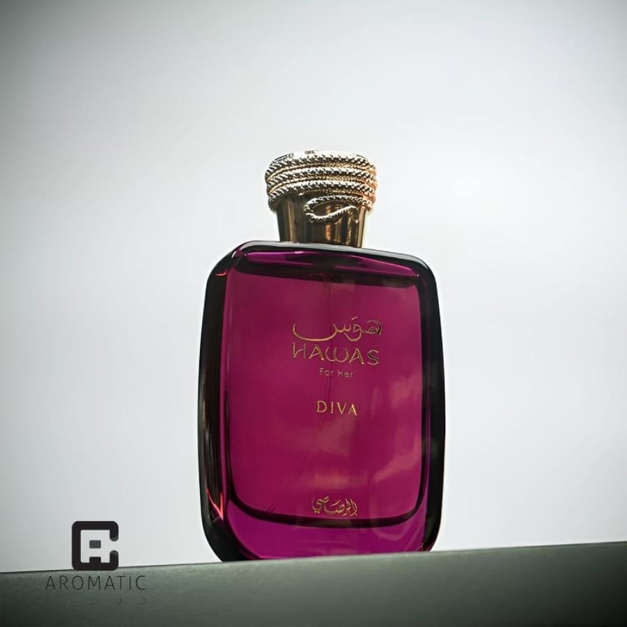 عطر هوس ديفا من الرصاصي Hawas Diva للنساء او دي بارفيوم - 100 مل