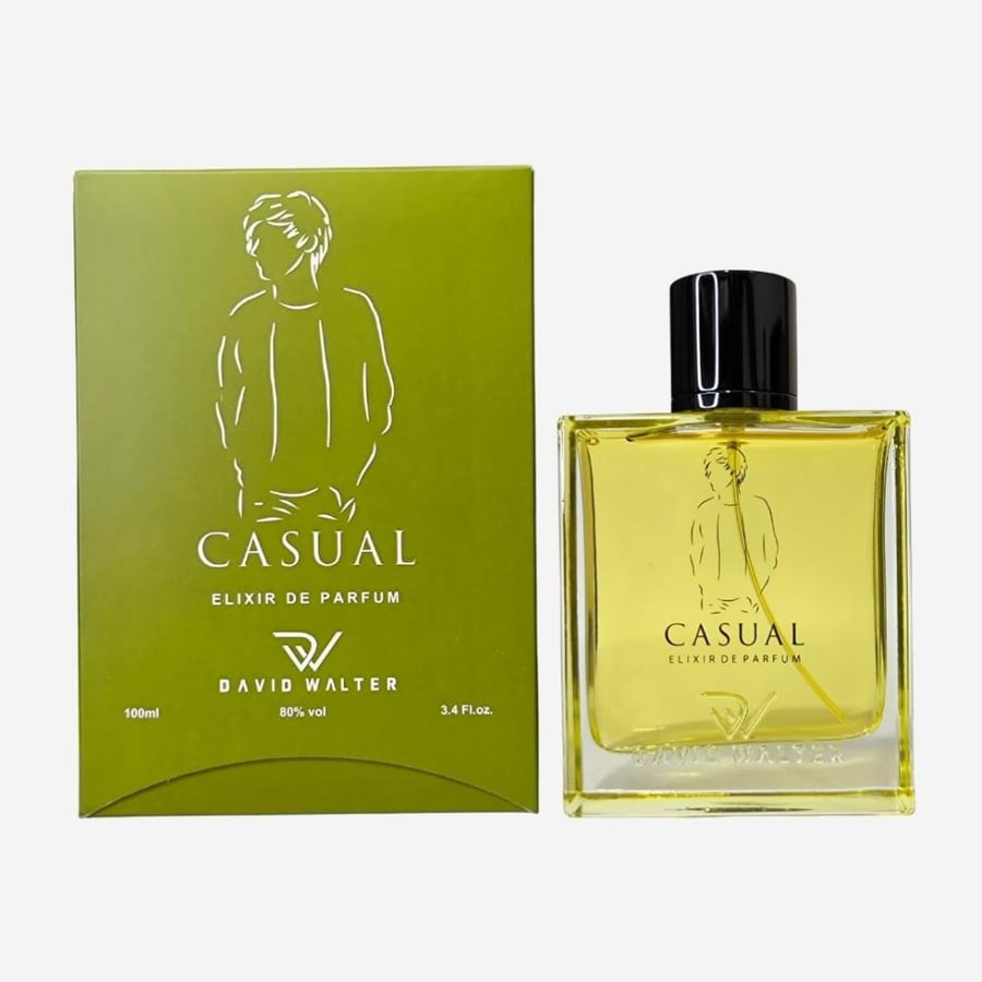 عطر ديفيد والتر كاجوال الكسير دي بارفيوم - 100 مل