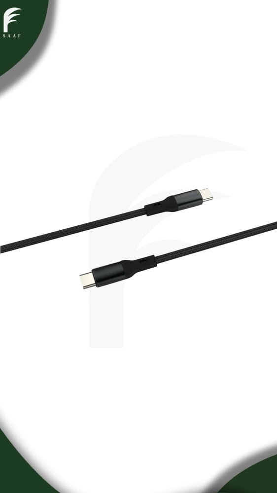 كيبل شاحن  2M DOULLINK  240W Type C To C - ناين