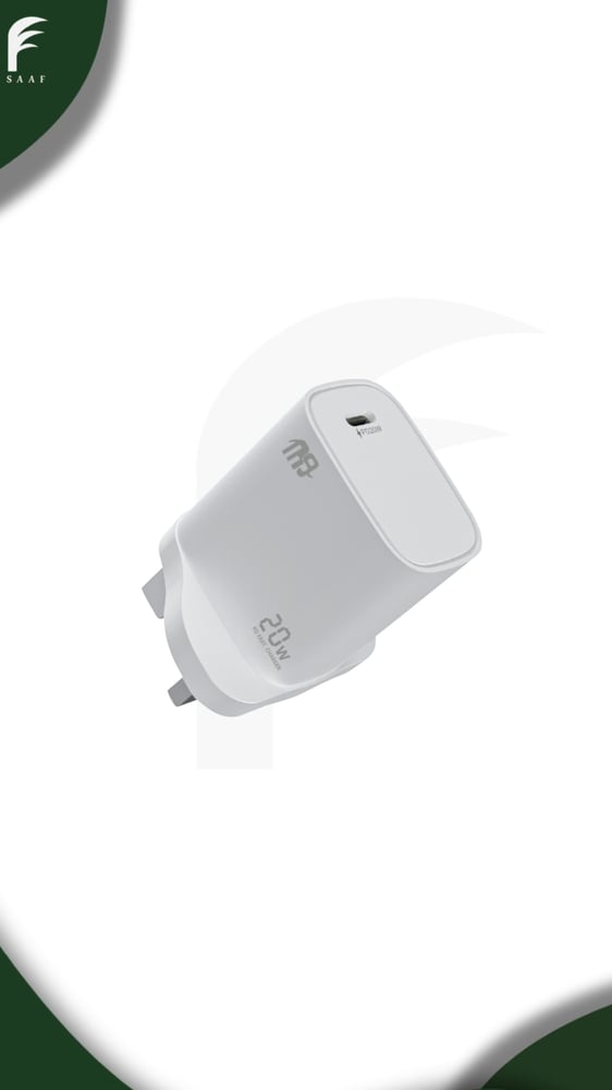 شاحن جداري منفذ واحد 20W - ناين