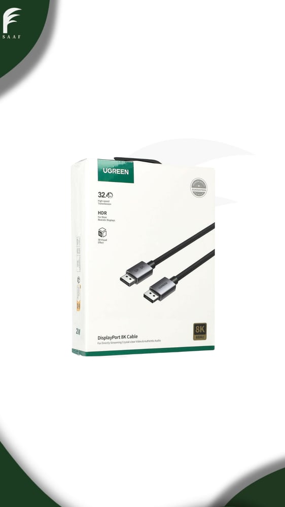 UGREEN - DB 1.4 Male to Male Plastic Case Braided Cable 1m