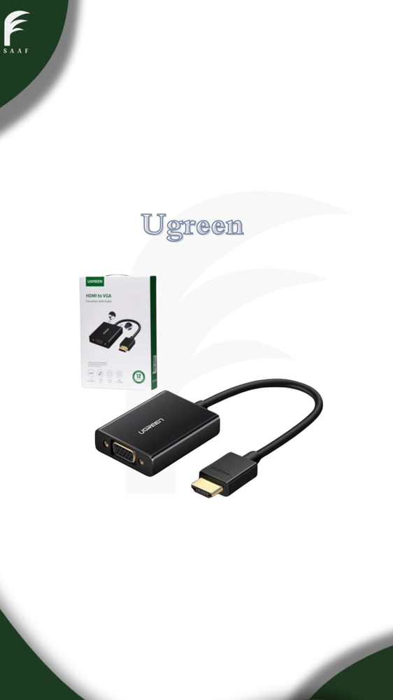 UGREEN - HDMI to VGA converter 25cm Black
