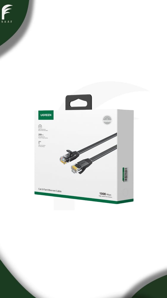 UGREEN - Cat 7 F/FTP Lan Cable 5m (Black)