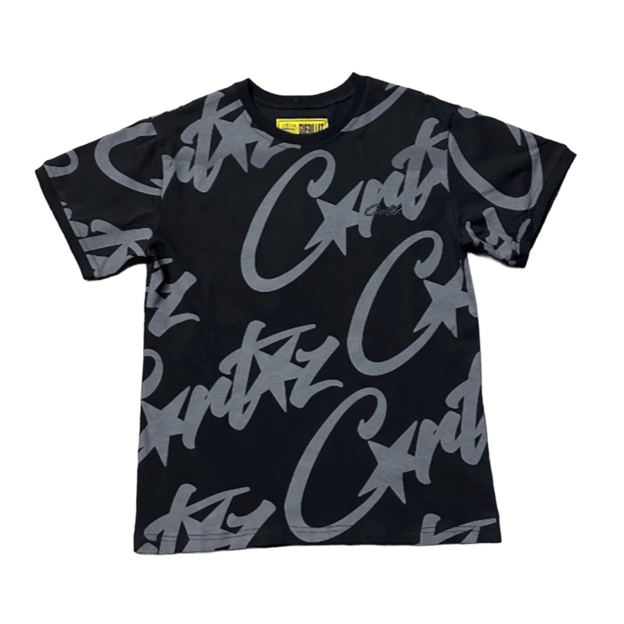 تيشيرت رجالي Corteiz All Over Print Tee