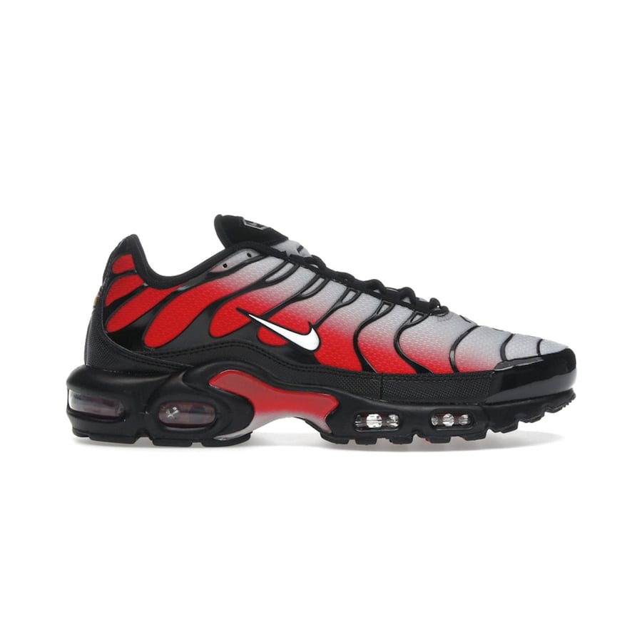 Nike Air Max Plus Pure Platinum University Red Black White