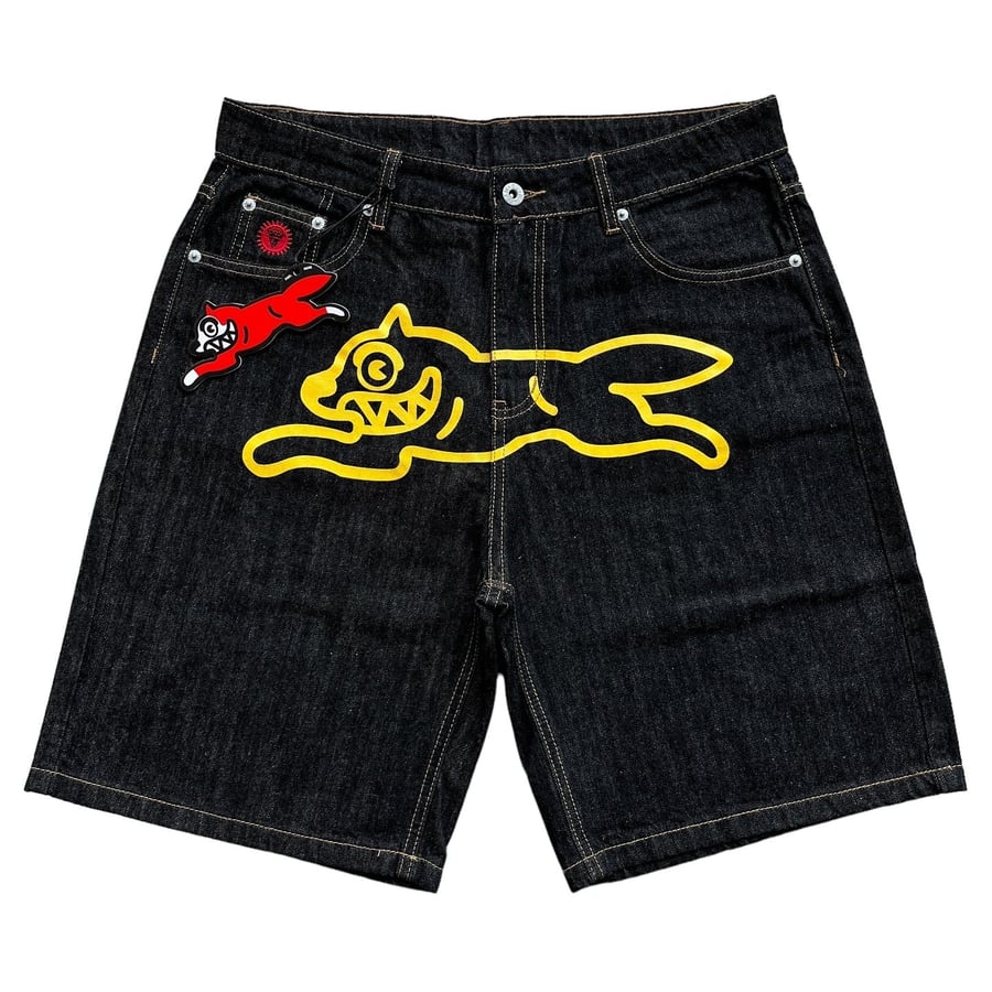 IceCream Running Dog Denim