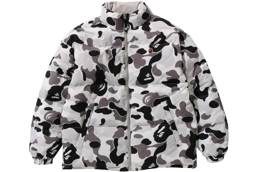 BAPE ABC Camo Reversible Down Jacket