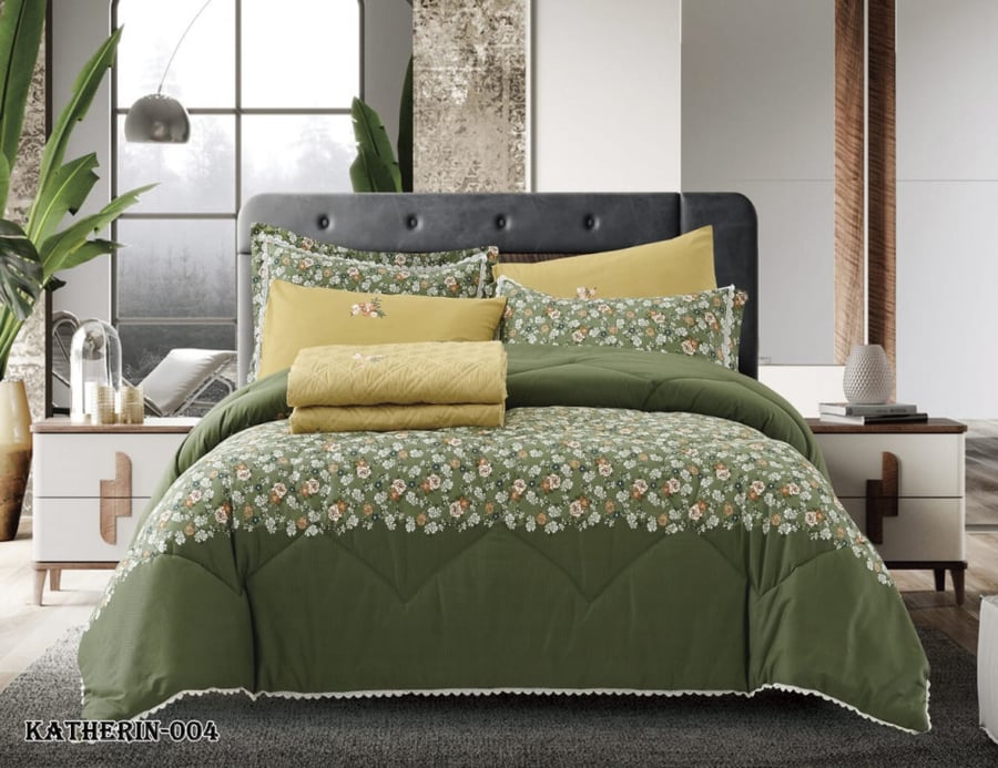 Catherine double-sided summer bedspread 6 pieces for two people
