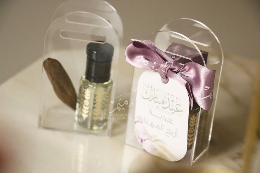 علب اكريلك لتوزيعات