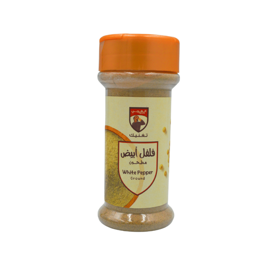 فلفل ابيض مطحون 80جم الغربي