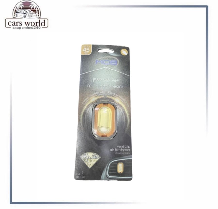 معطر زيتي يركب على فتحات المكيف عطر ميد نيت دريم