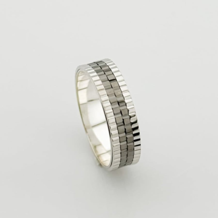 Basheron silver ring