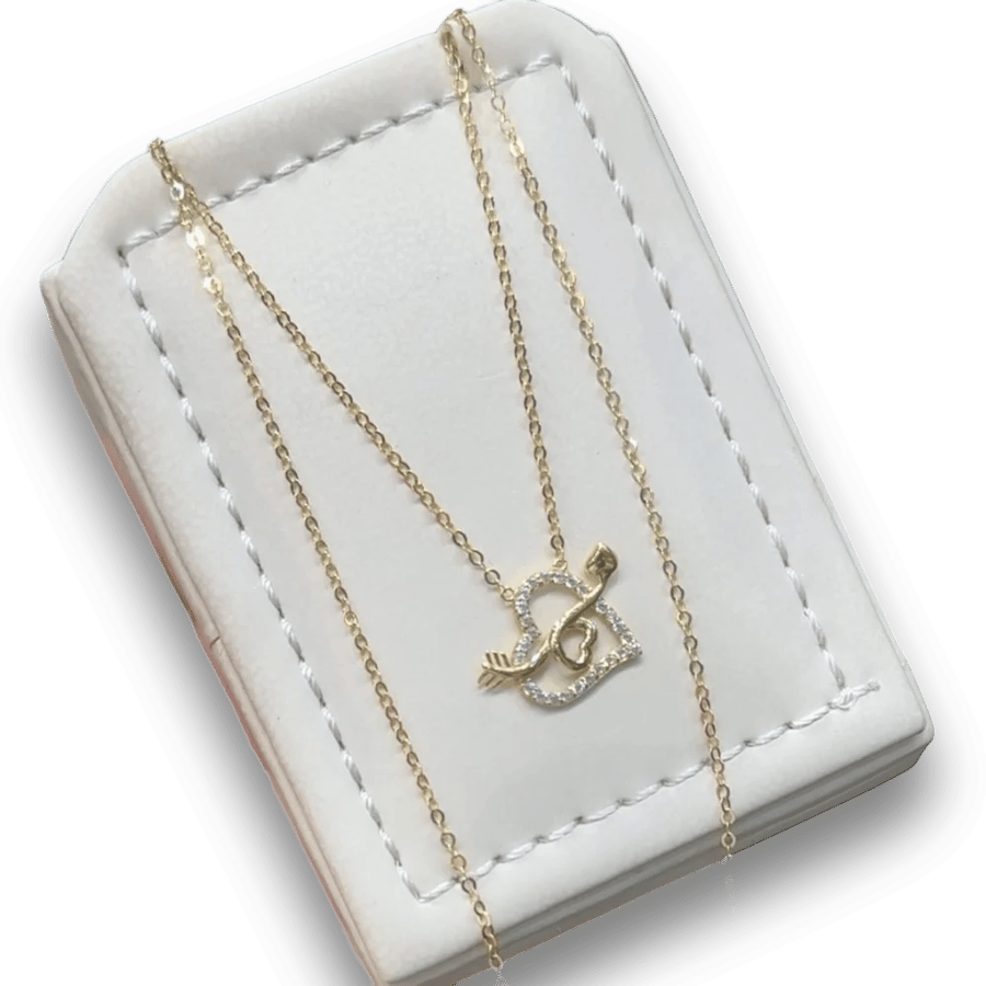 Diamond design necklace
