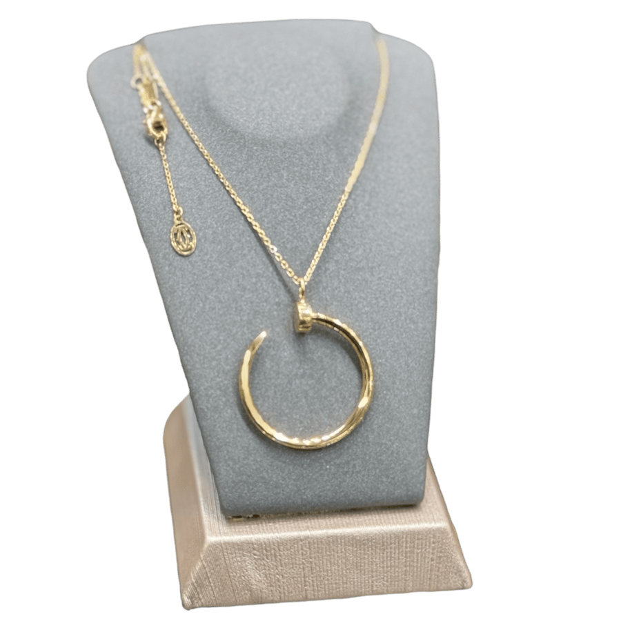 عقد مسمار 18k