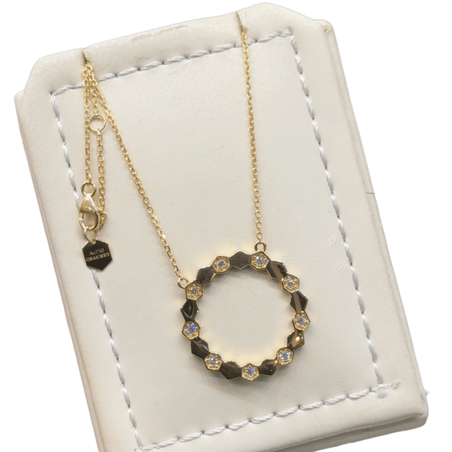 عقد شومية 18k