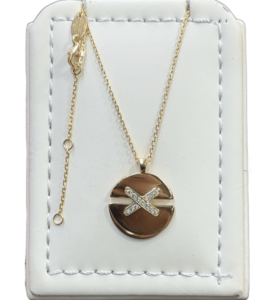 عقد شومية 18k