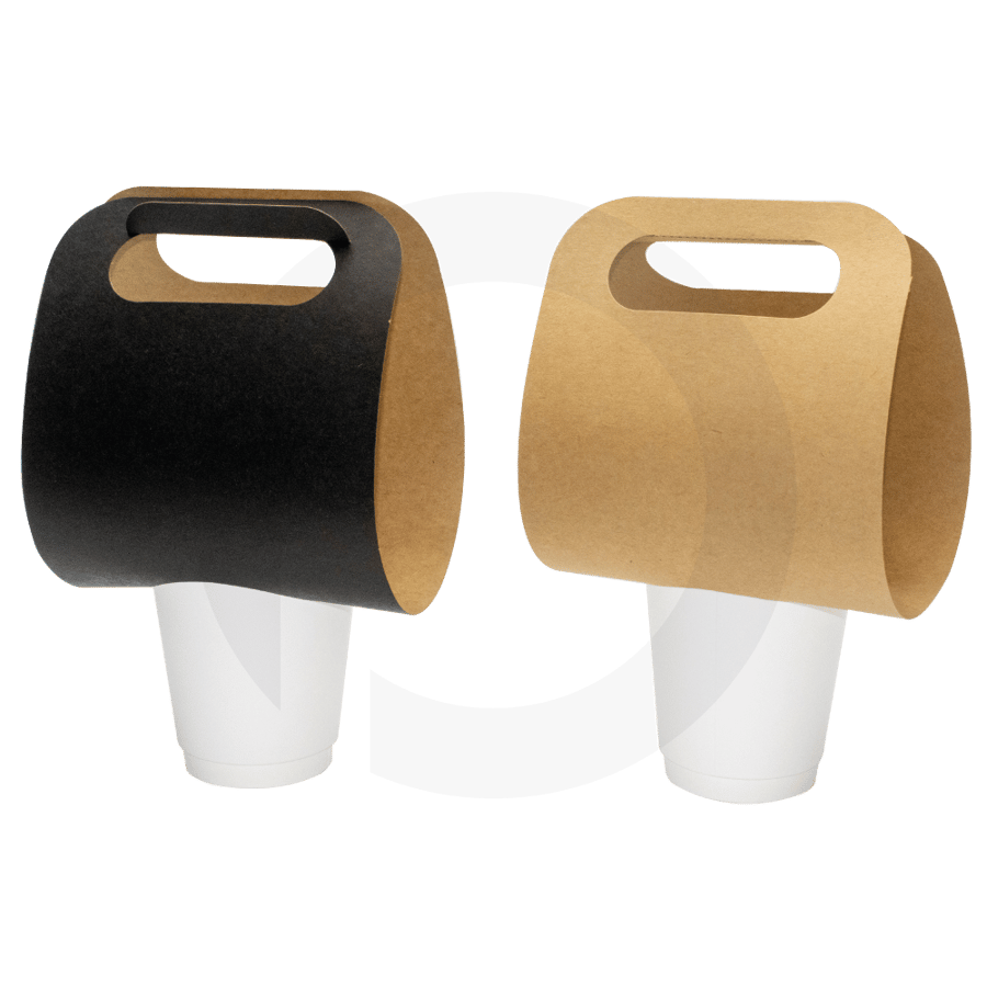 1 Cup Kraft Paper Holder 14×39cm 500/ctn