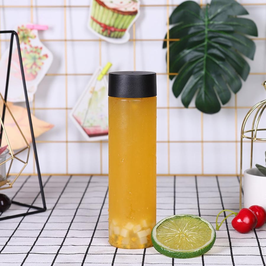 500ml PET Plastic Bottle with Black PP Cap 100/ctn