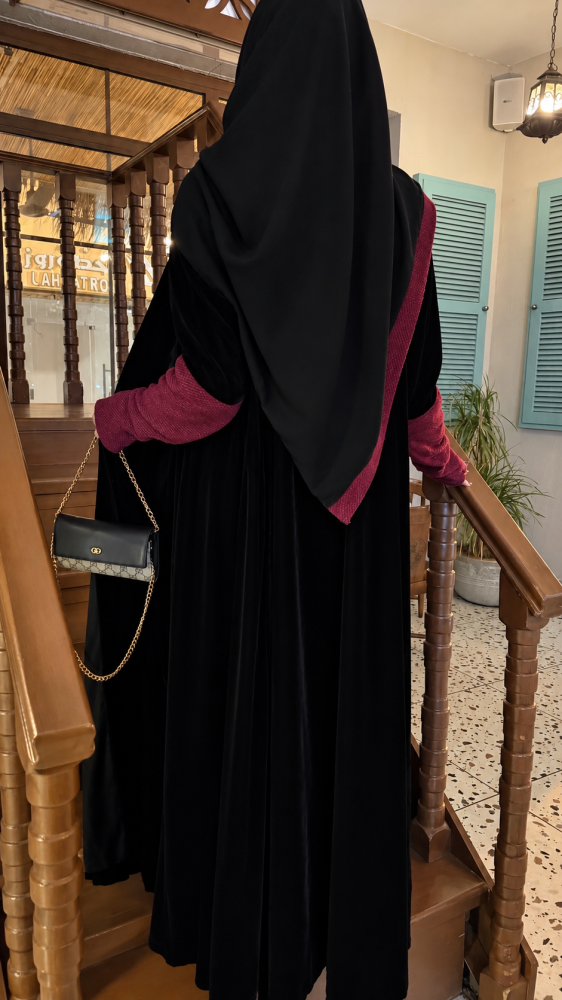 عباية غزلان مخمل