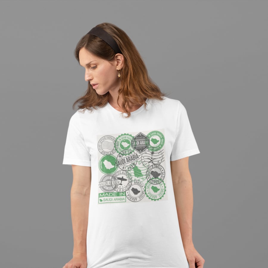 T-shirt made in ksa Saudi National Day 92