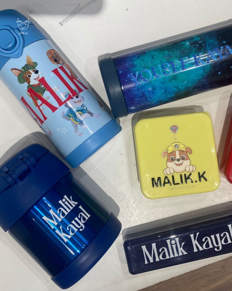 طباعة UV على أغراض المدرسة