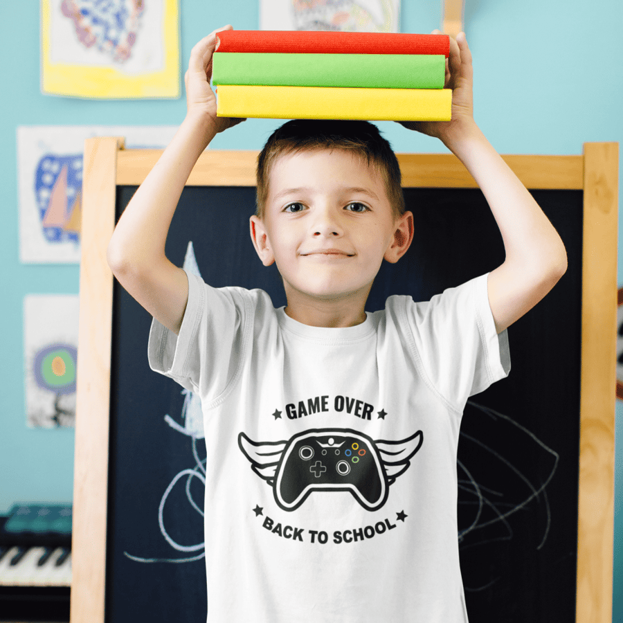 تيشيرت Game Over Back To School