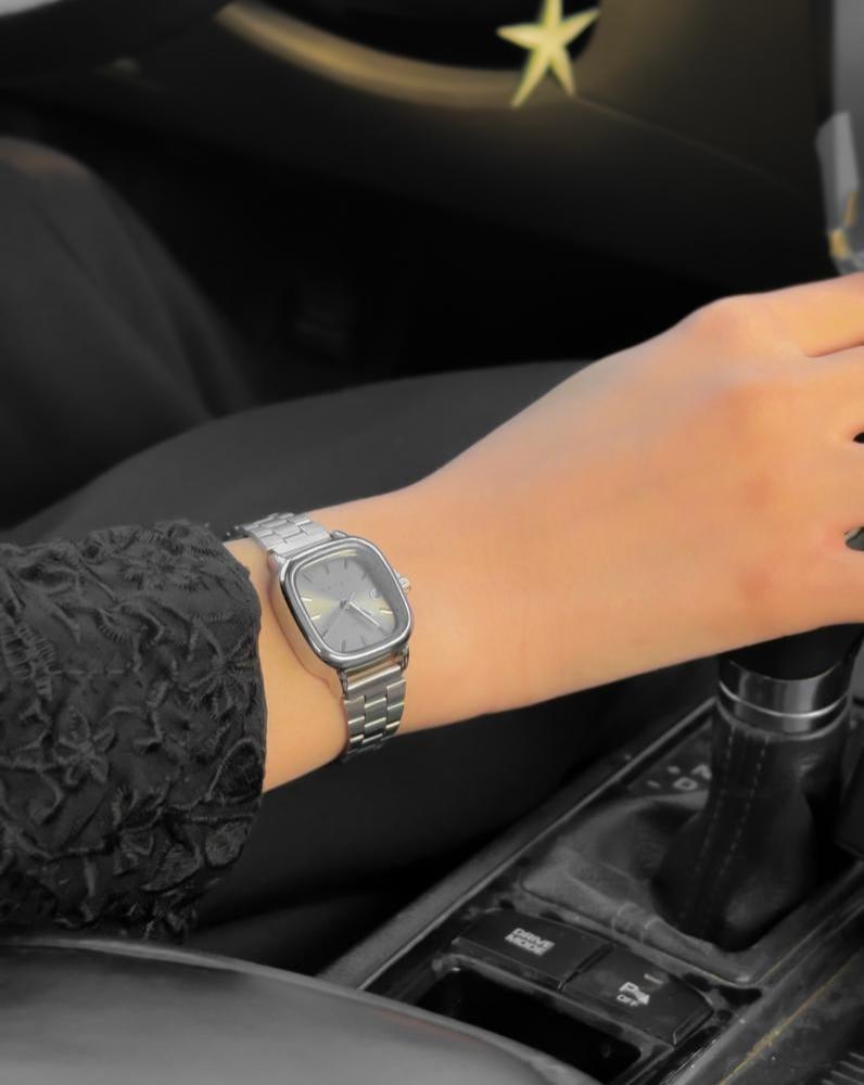 بكج ساعات LTP فضي رصاصي