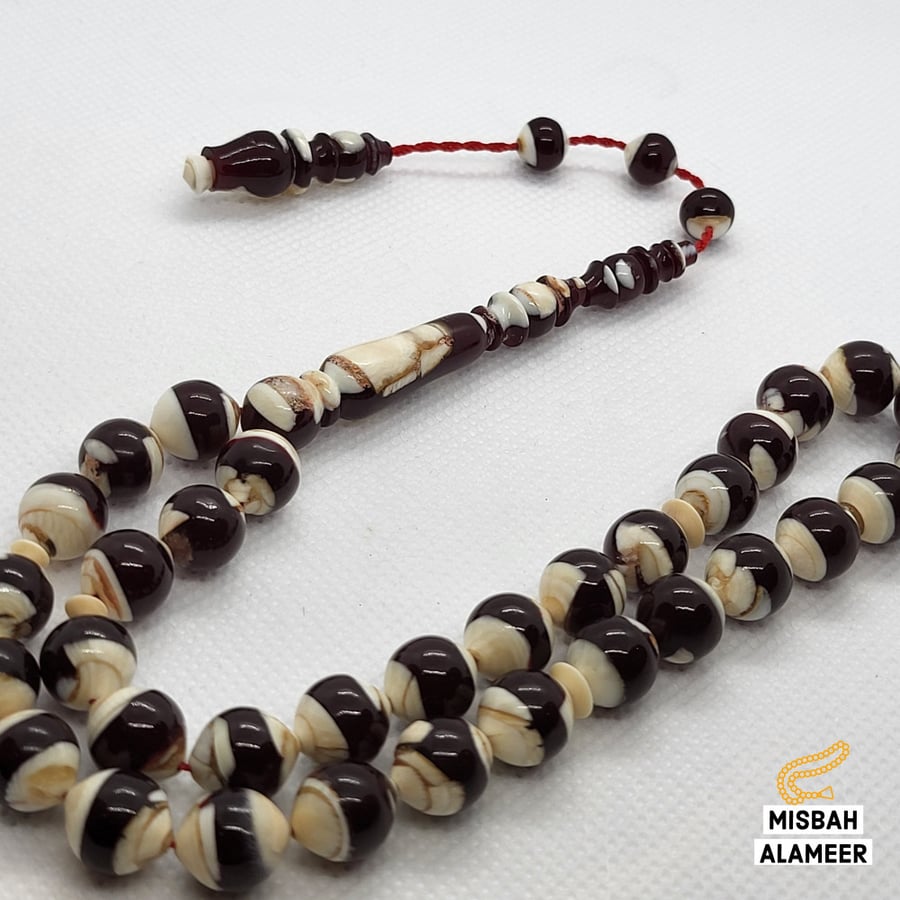 سبحه ظهر سلحفاه مع قرن غزال