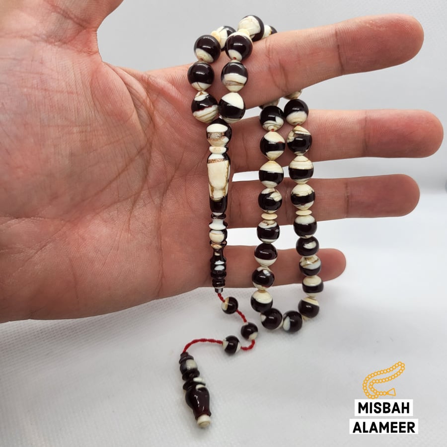 سبحه ظهر سلحفاه مع قرن غزال