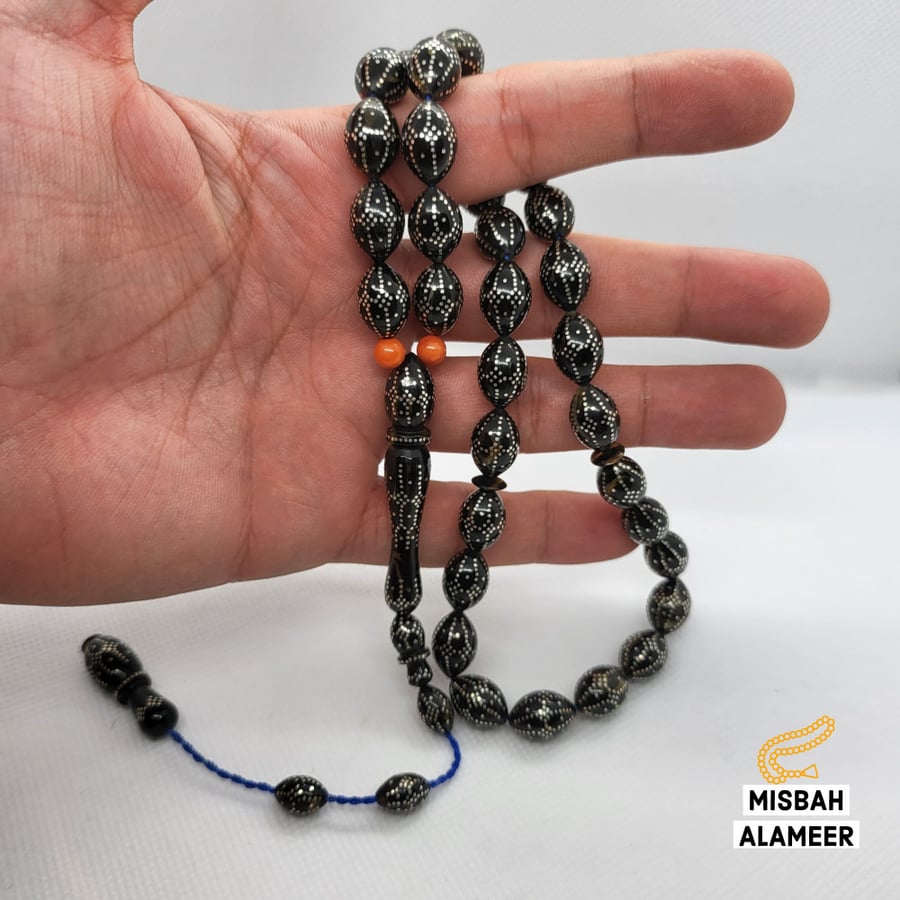 سبحه ظهر سلحفاه ( ترسة ) مطعم فضة