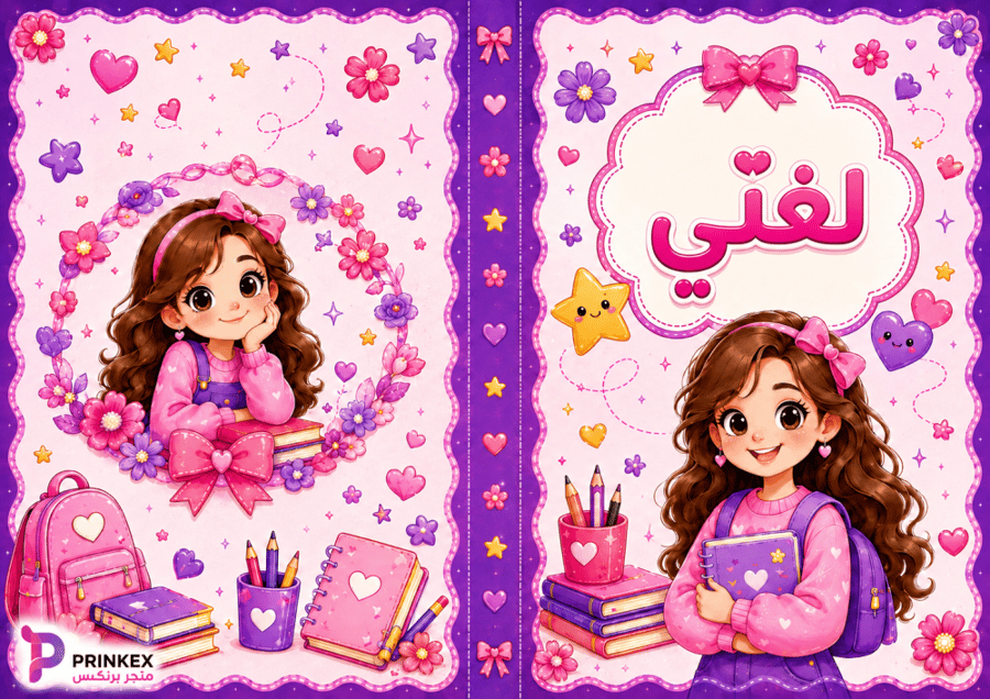 دفتـــــــــر لغتي - بنـــــــــــــــــات - جاهز للطباعة