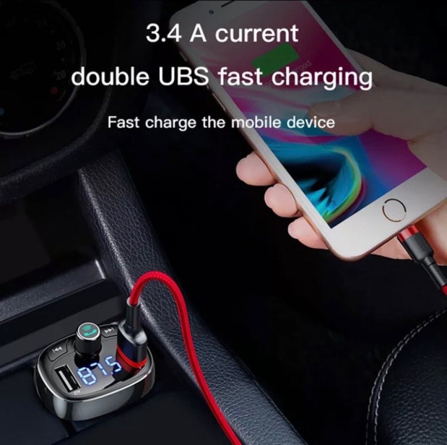 شاحن سيارة ماركة Car phone charger - Baseus