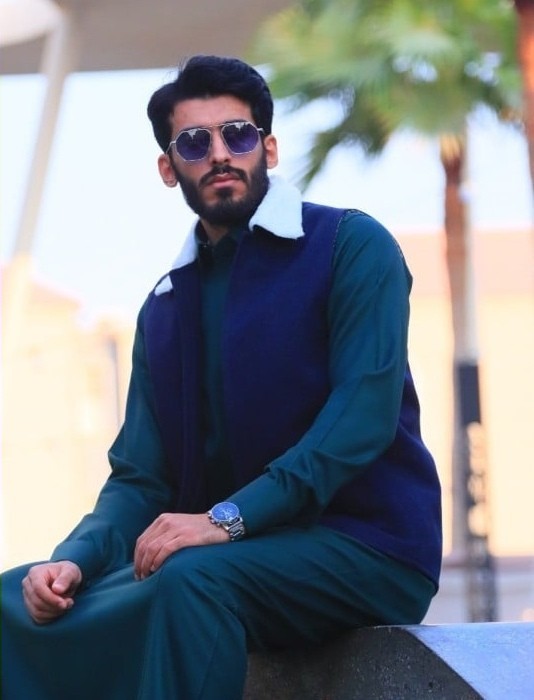 Men's Sadr shirt brown with black