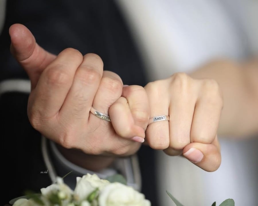 Ring with date