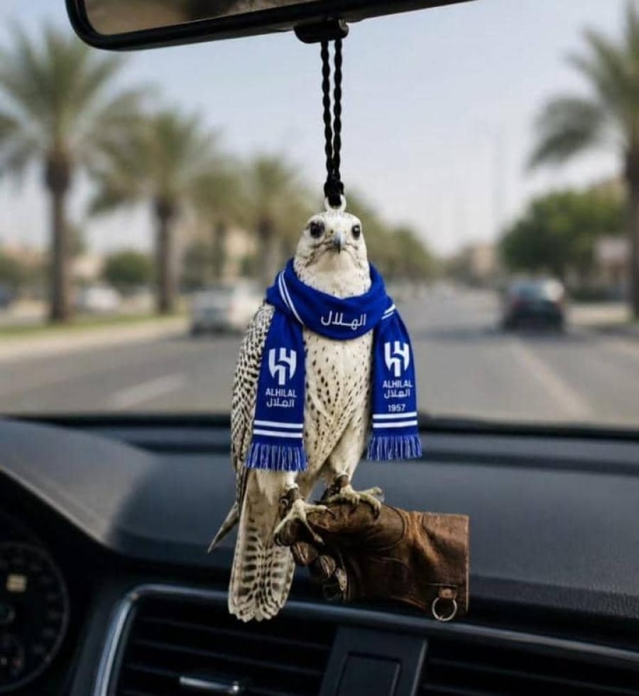 تعليقة الصقر نادي النصر الهلال الأهلي الاتحاد التعاون السعودي متجرفنون
