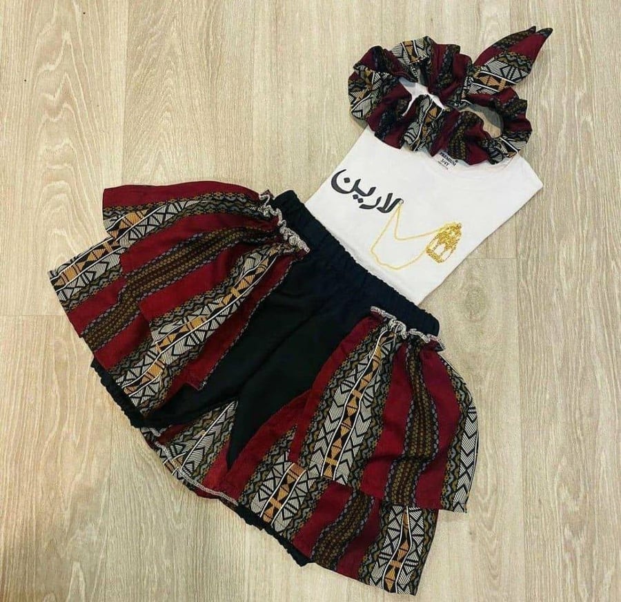 طقم بناتي شالكي سدو