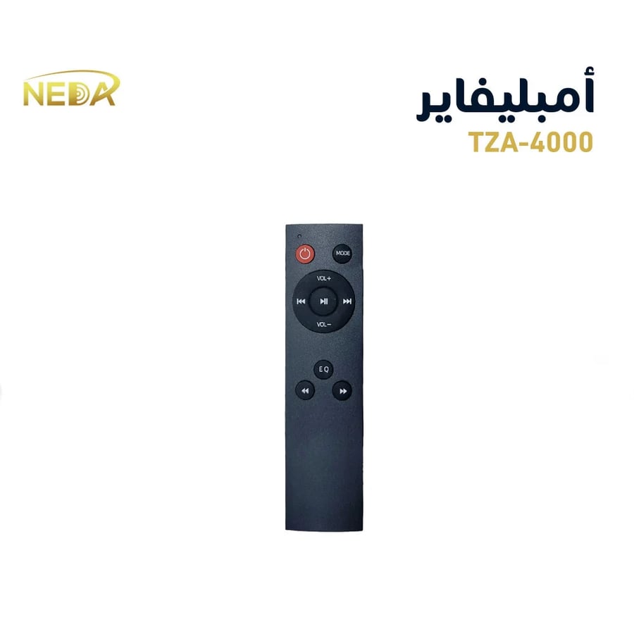 جهاز النداء TZA-4000 قناتين قوة 400 وات NEDA TZA-4000 TOW Channel 400W AMPLIFIER 100W