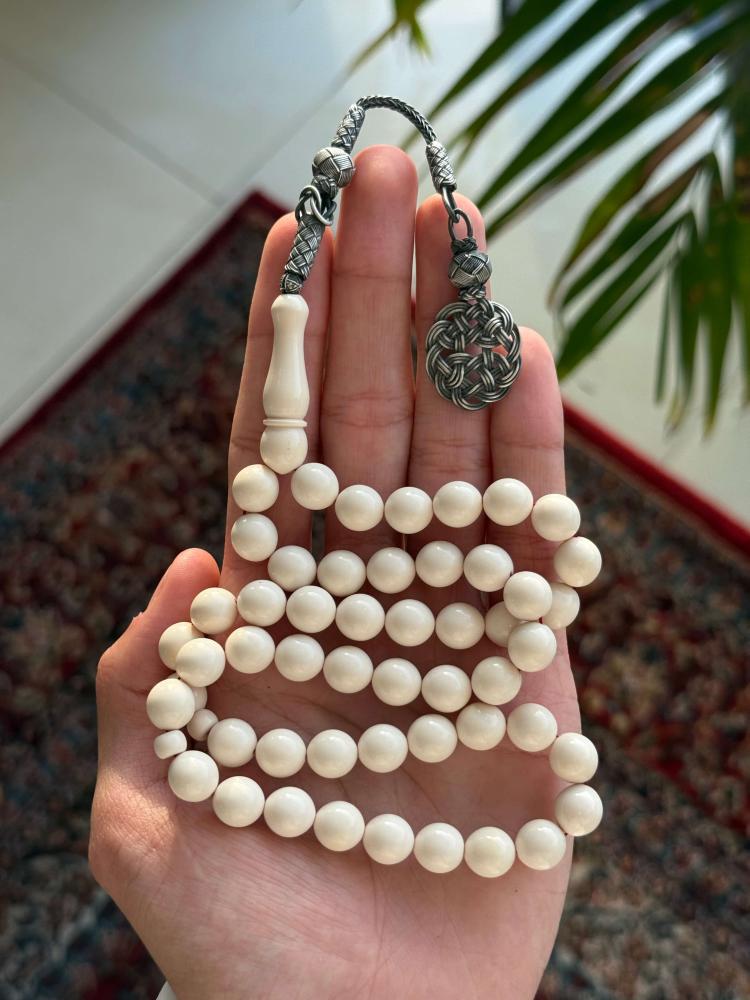بكلايت عصي تركية أبيض كريمي طربزونية فضة