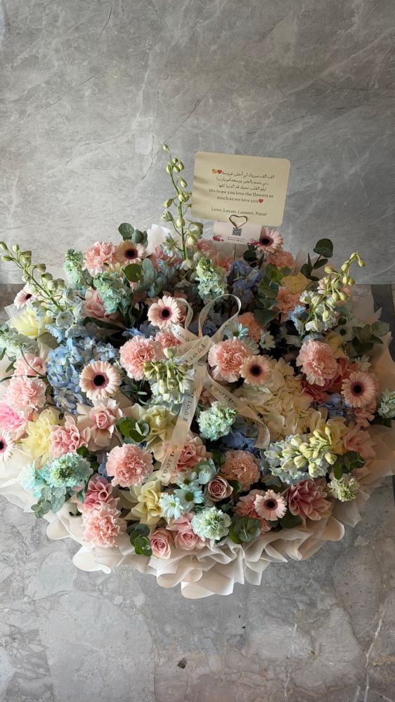Natural bouquet – pastel