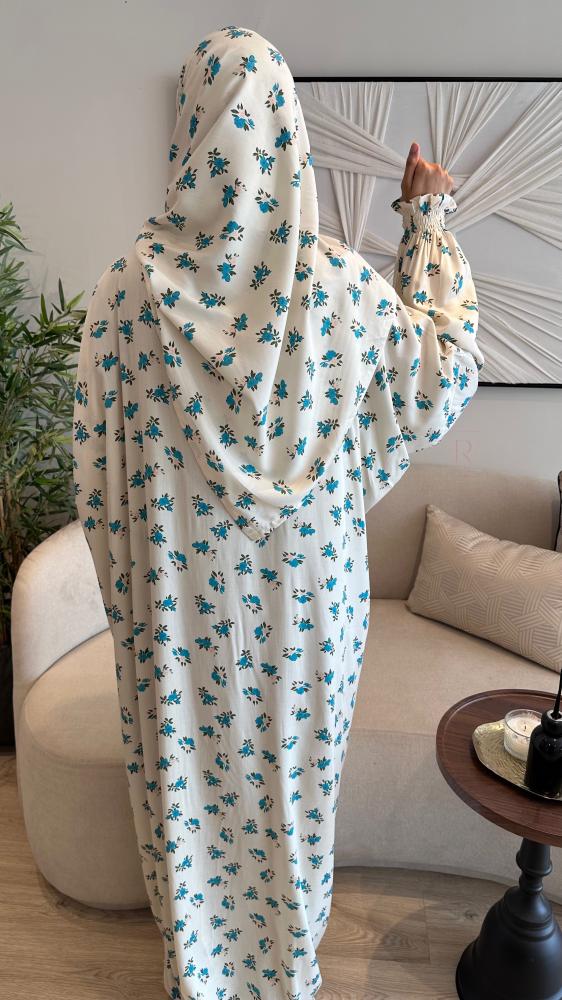 شرشف صلاة مشجر ابيض
