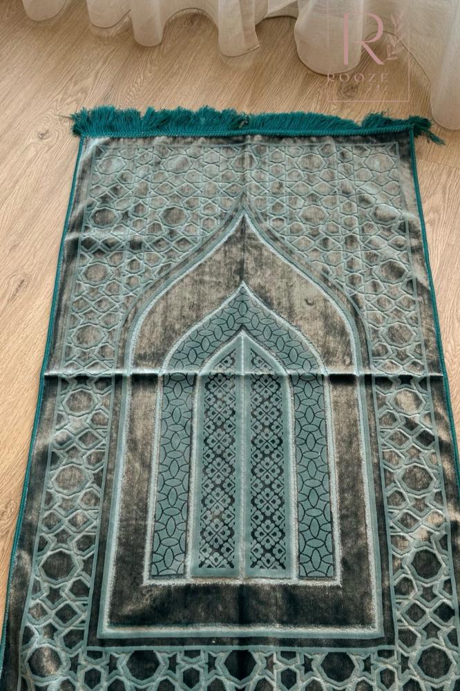 Prayer rug - turquoise