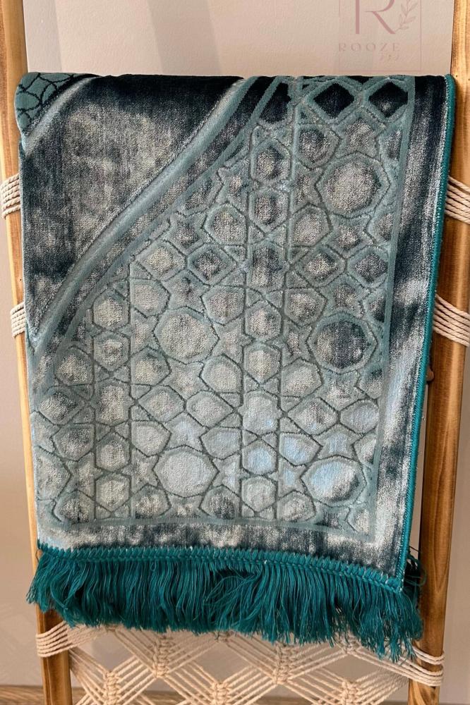 Prayer rug - turquoise