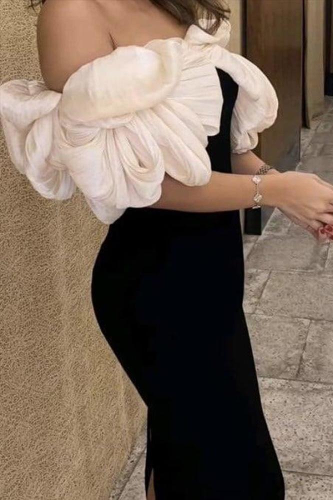 فستان تفته مع كرنكل