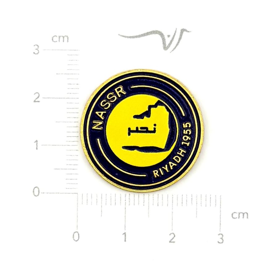 استيكر حديد النصر دائري