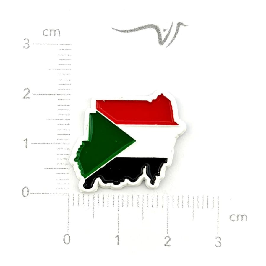استيكر حديد خريطة السودان